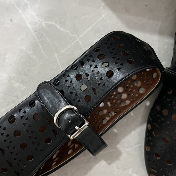 Alaia Black Ballet Shoes - Picture 4 of 7